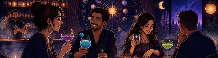 Cócteles astrales, experiencia mística y oferta gastronómica en Química Barcelona