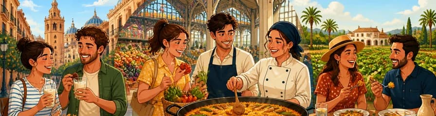 Exploración culinaria de jornada completa por Valencia