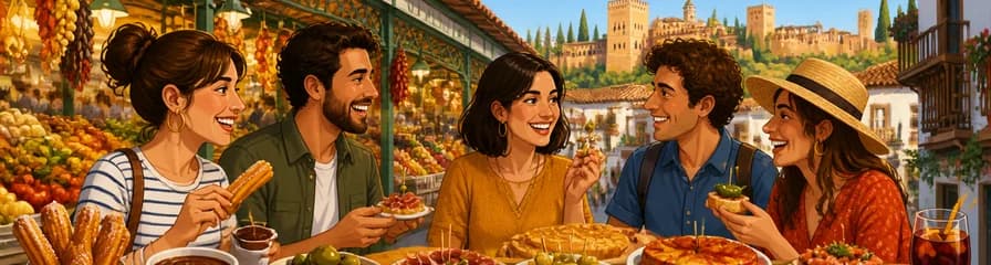 Descubre el Mercado de Granada y un Tour Gastronómico de Tapas