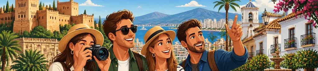 Tour de un día completo de Córdoba a Málaga y Marbella con sesión fotográfica incluida