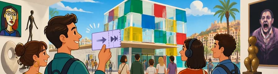 Acceso sin esperas: Entrada al Centro Pompidou en Málaga