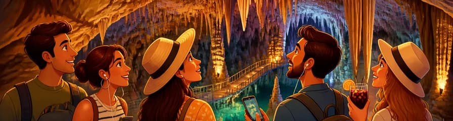 Acceso a las Cuevas de Génova en Palma de Mallorca