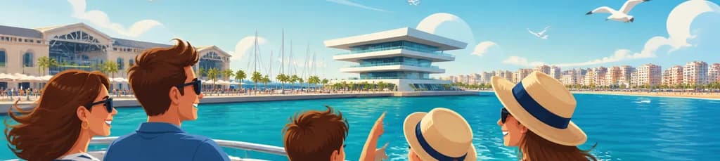 Travesía marítima desde el Puerto de Valencia