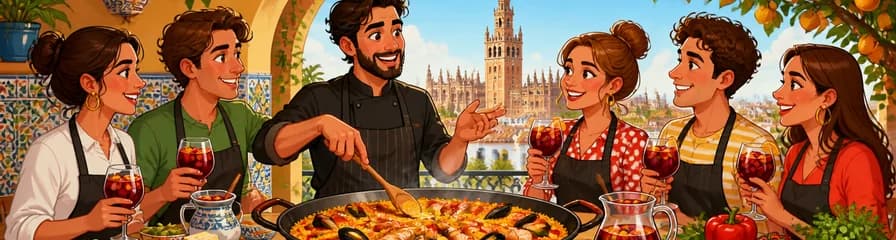 Experiencia privada: Clase de cocina de paella con sesión de preguntas y respuestas de expertos de 30 minutos