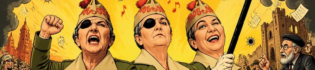 Cantando Bajo las Balas: Una Sátira Teatral en el Apolo