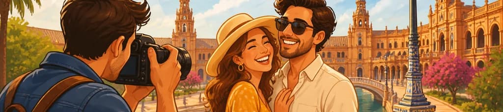 Sesión fotográfica privada en Sevilla con un experto local