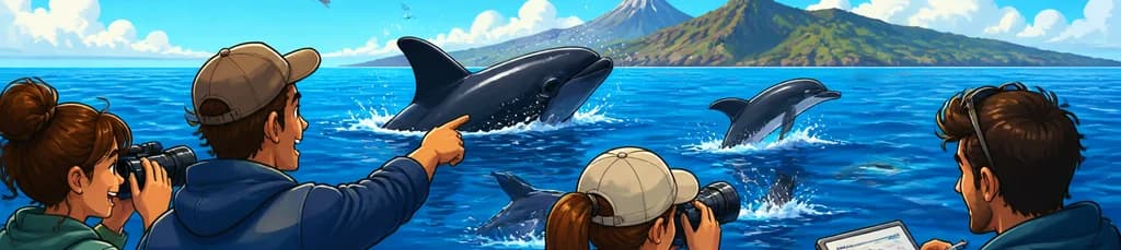 Experiencia de avistamiento de ballenas y delfines en Tenerife: un encuentro ecológico liderado por expertos