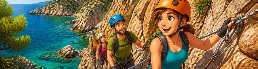 Experimenta la Vía Ferrata de Cala del Molí