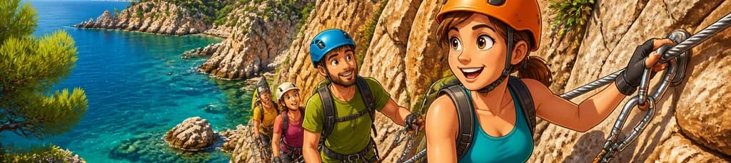 Experimenta la Vía Ferrata de Cala del Molí