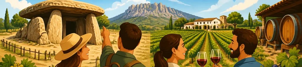 Recorrido por los Dólmenes y Viñedos de Antequera