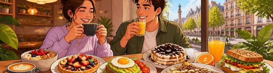 Disfruta de un delicioso brunch en Waffle Barcelona