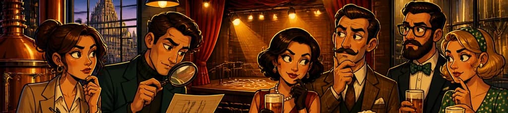 Cluedo en vivo: El misterio de la muerte en la fábrica de Cervezas Gran Vía