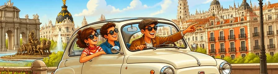 Descubre Madrid en un icónico Seat 600: Un tour clásico de 180 minutos