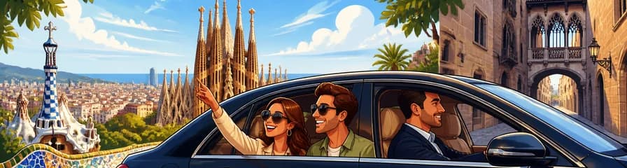 Descubre Barcelona con un tour privado en coche