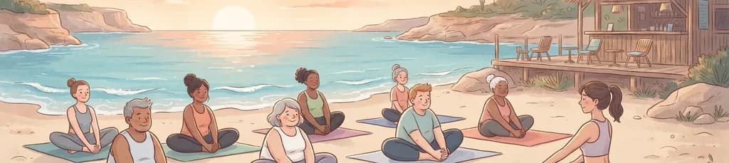Sesión de Yin Yoga junto al mar en Cala Major (inglés/alemán)