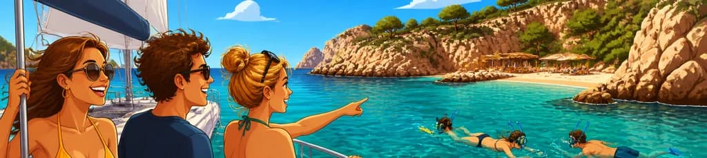Experimenta la emoción de la vela y el snorkel en las aguas de Ibiza