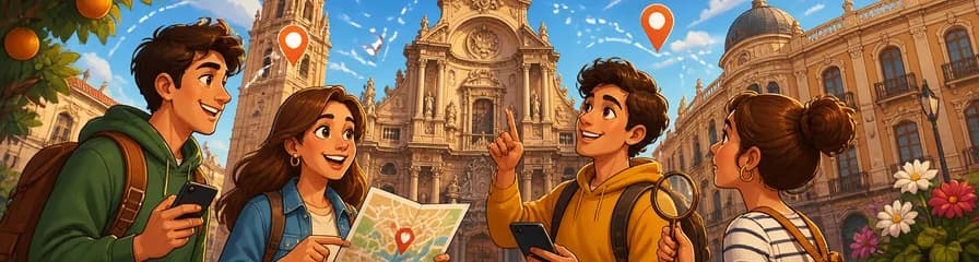 Tour de exploración autoguiado: el juego de Murcia