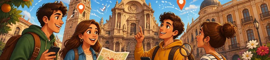 Tour de exploración autoguiado: el juego de Murcia