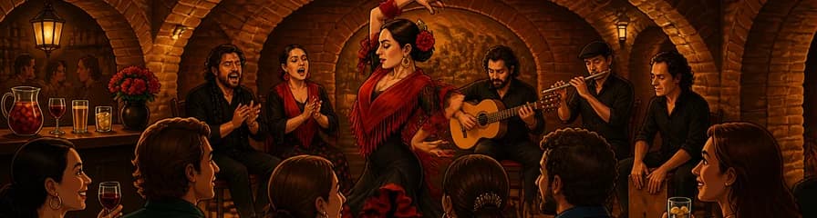 Disfruta de un espectáculo de flamenco auténtico en Torres Bermejas, Madrid