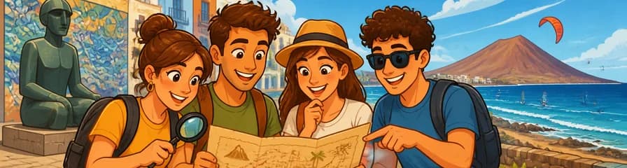Expedición autoguiada de búsqueda del tesoro en El Médano