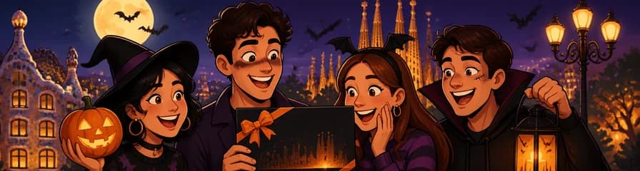 Consigue tu tarjeta regalo de Halloween en Barcelona con Fever