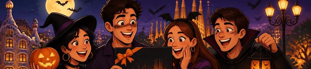 Consigue tu tarjeta regalo de Halloween en Barcelona con Fever