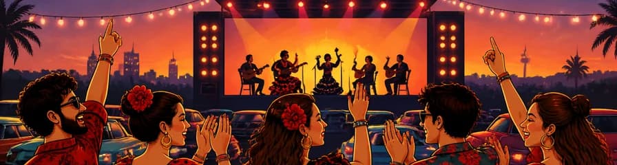 Tardeo Flamenco "Palmeando" en el Autocine de Madrid