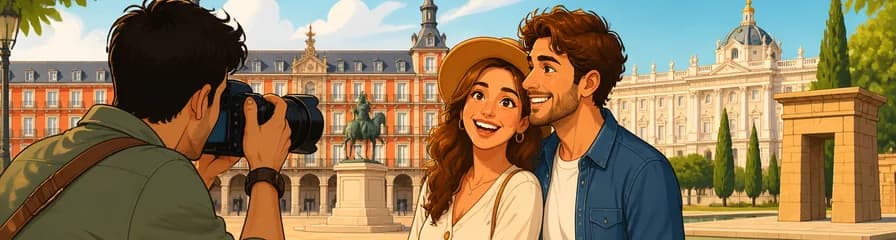 Captura tus momentos inolvidables en Madrid: sesión de fotos privada con un fotógrafo profesional