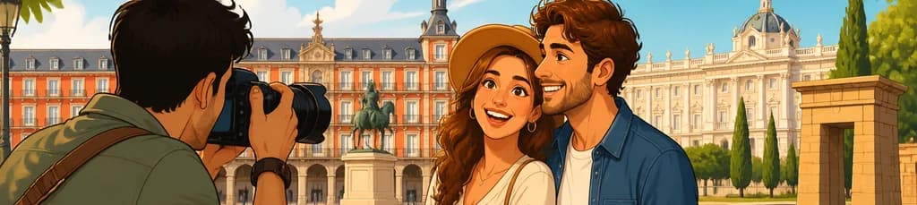 Captura tus momentos inolvidables en Madrid: sesión de fotos privada con un fotógrafo profesional