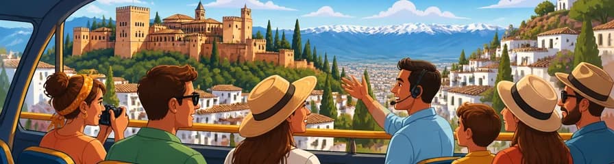 Tour Panorámico por Granada en Autobús