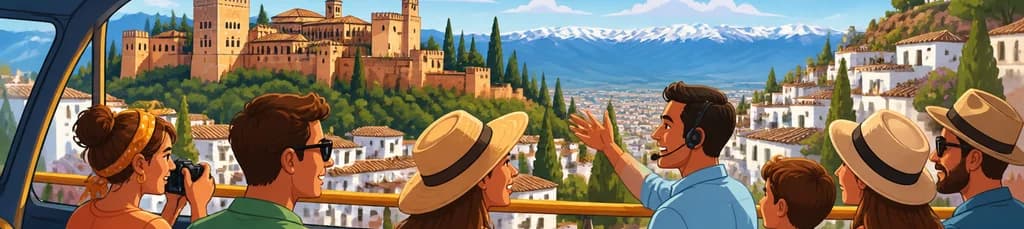 Tour Panorámico por Granada en Autobús