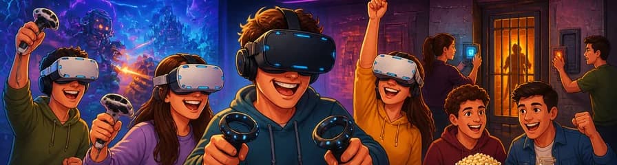 Celebraciones de Cumpleaños y Despedidas con Spark VR en Spark Island Madrid Norte