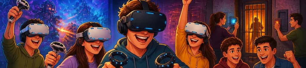 Celebraciones de Cumpleaños y Despedidas con Spark VR en Spark Island Madrid Norte