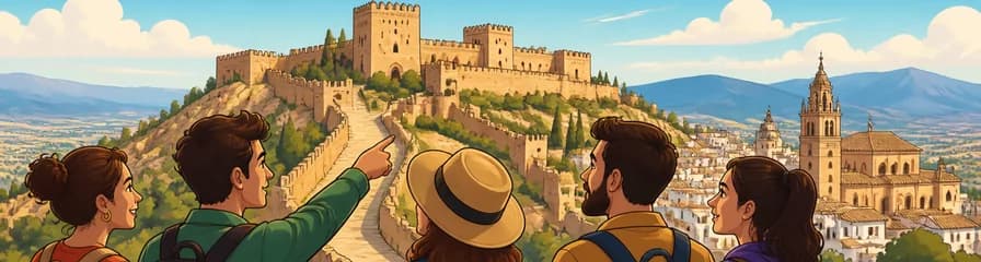 Viaje desde Granada a la Fortaleza de la Mota y Alcalá la Real