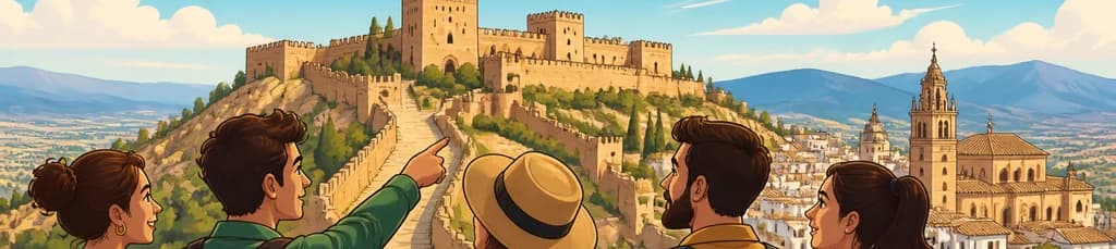 Viaje desde Granada a la Fortaleza de la Mota y Alcalá la Real