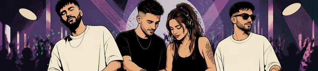 Lescat presenta a Maxi Degrassi, Demattei B2B Candela Mor y Gino Gentili