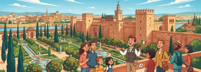 Recorrido guiado por el Alcázar de Córdoba en italiano