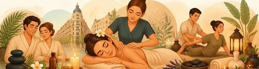 Sesiones de masajes en Salamanca, Madrid: una experiencia de relajación y bienestar