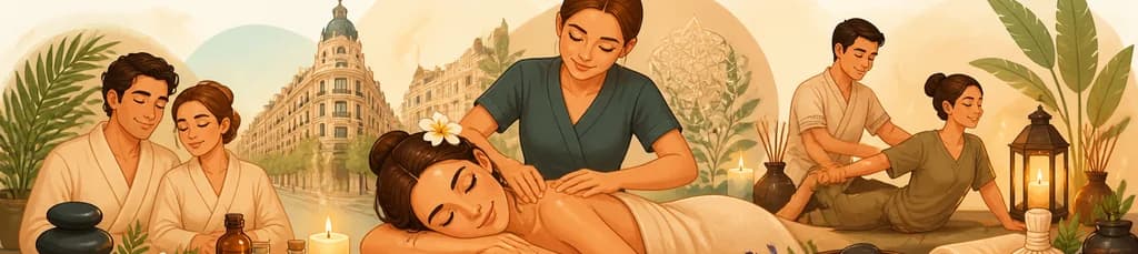 Sesiones de masajes en Salamanca, Madrid: una experiencia de relajación y bienestar