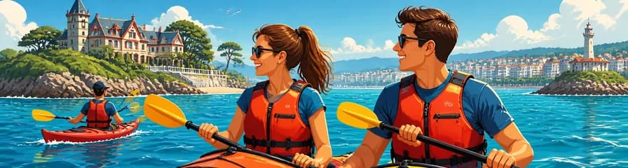 Aventura en kayak por la Bahía de Santander