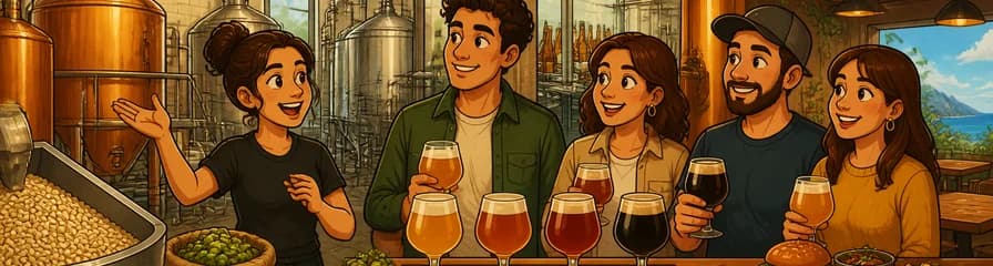 Recorrido por la Fábrica y Degustación de Cervezas Artesanales