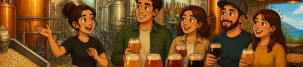Recorrido por la Fábrica y Degustación de Cervezas Artesanales