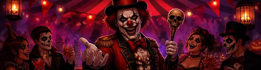 🎃 Fiesta de Halloween: El Circo del Terror 🎪