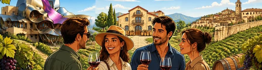 Exploración vinícola privada por La Rioja: visita a tres bodegas desde San Sebastián