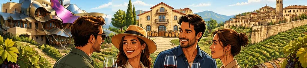 Exploración vinícola privada por La Rioja: visita a tres bodegas desde San Sebastián