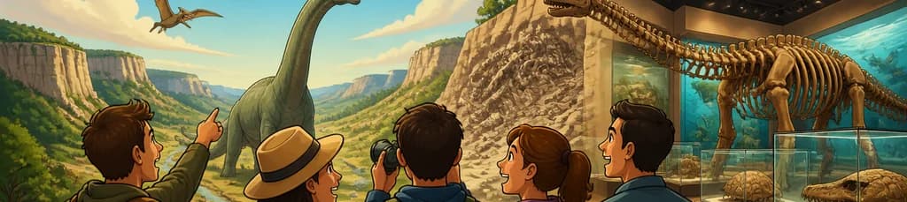 Aventura Cretácica: Ruta de los Dinosaurios y Museo de Paleontología en Cuenca