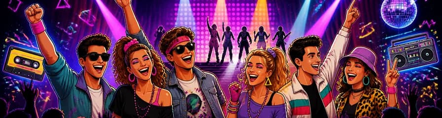Vive la experiencia musical de los años 80 y 90