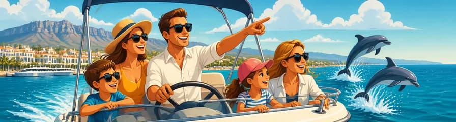 Descubre la Costa del Sol: Alquiler de Barco en Marbella con Avistamiento de Delfines