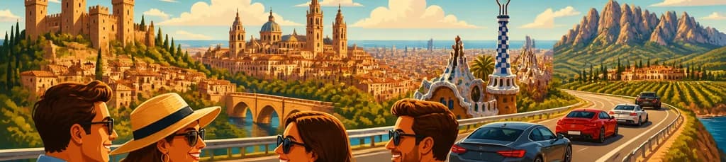 España deslumbrante: una experiencia de viaje premium sin conductor de ocho días