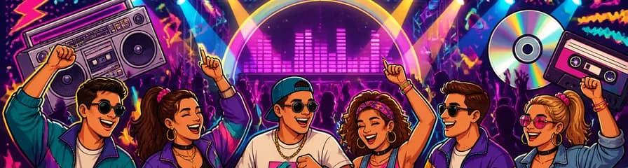 La inolvidable fiesta "Molan los 90" llega a Zaragoza